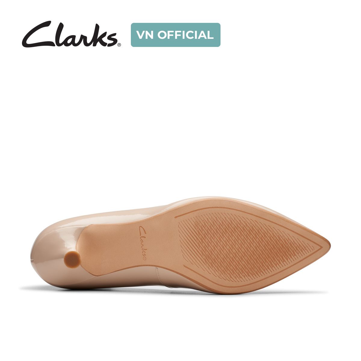 Giày Cao Gót 5.5cm Da Nữ Clarks - Violet55 Rae