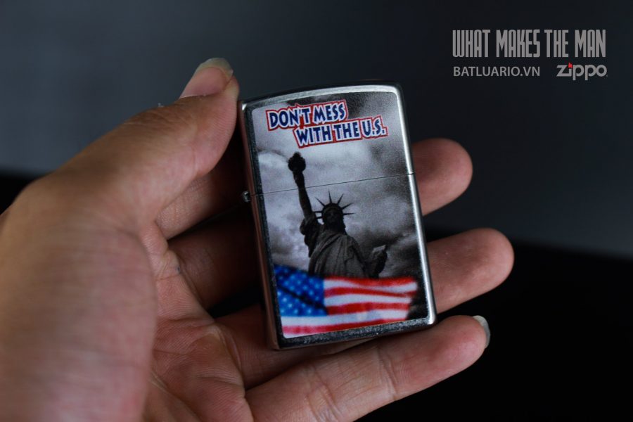 ZIPPO 207 DON'T MESS WITH THE US