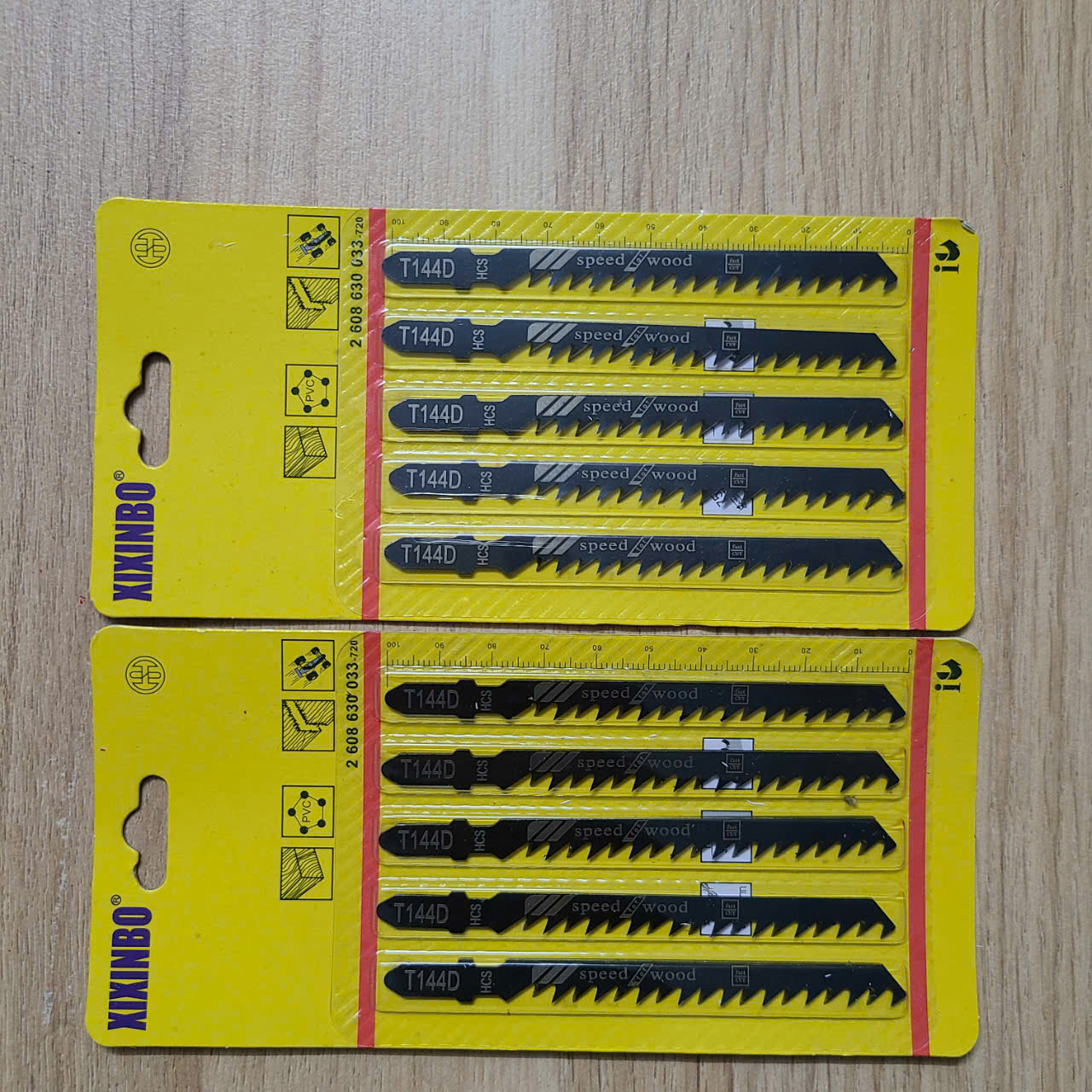 Bộ gồm 5 cái lưỡi cưa lọng T144D