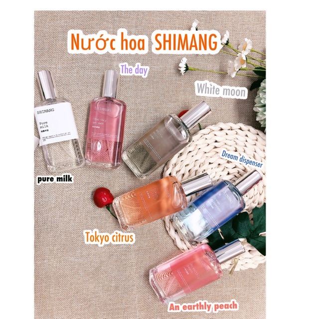 NƯỚC HOA XỊT THƠM BODY MIST SHIMANG