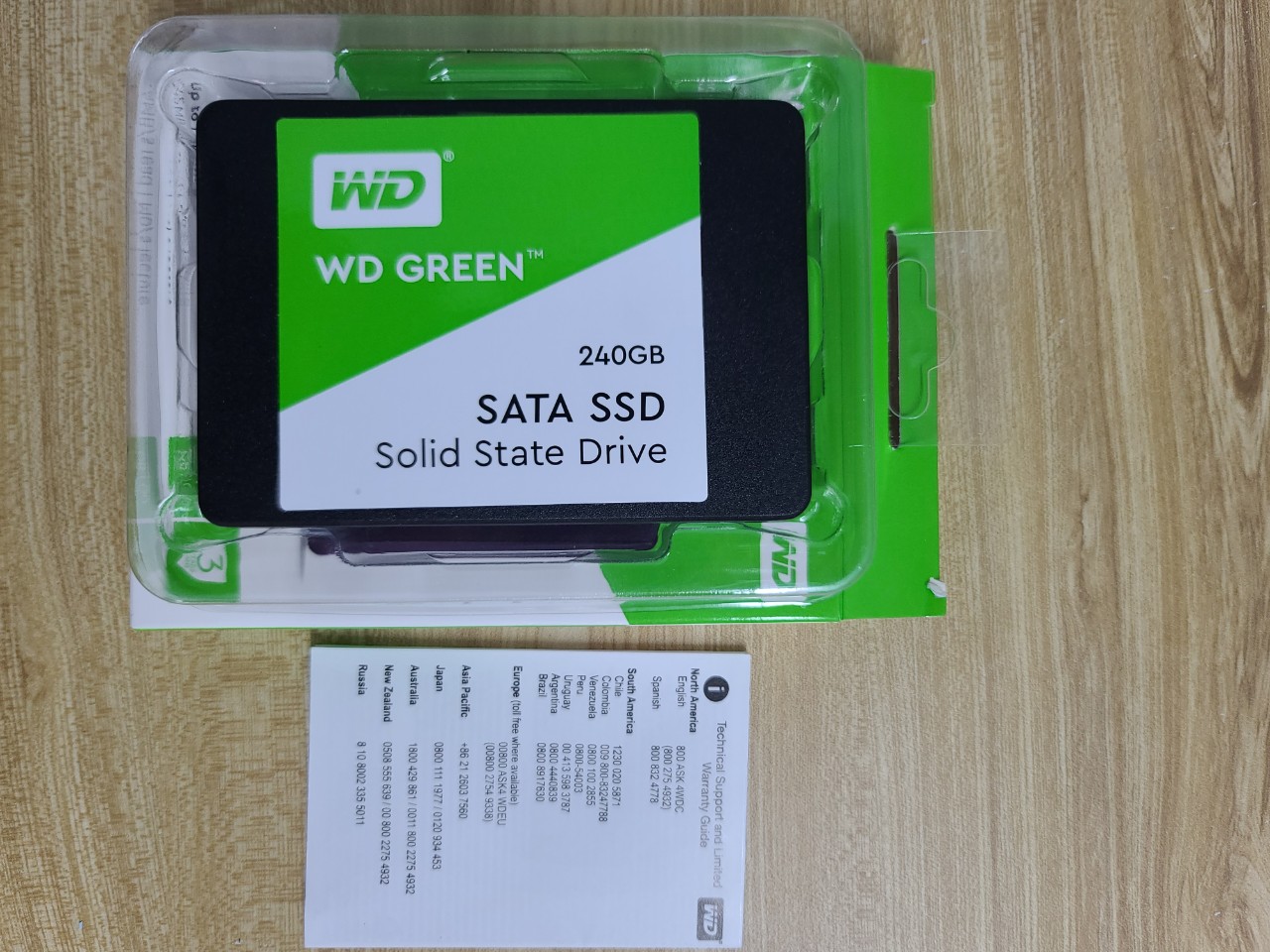 ssd 240gb hãng western bảo hành 36 tháng