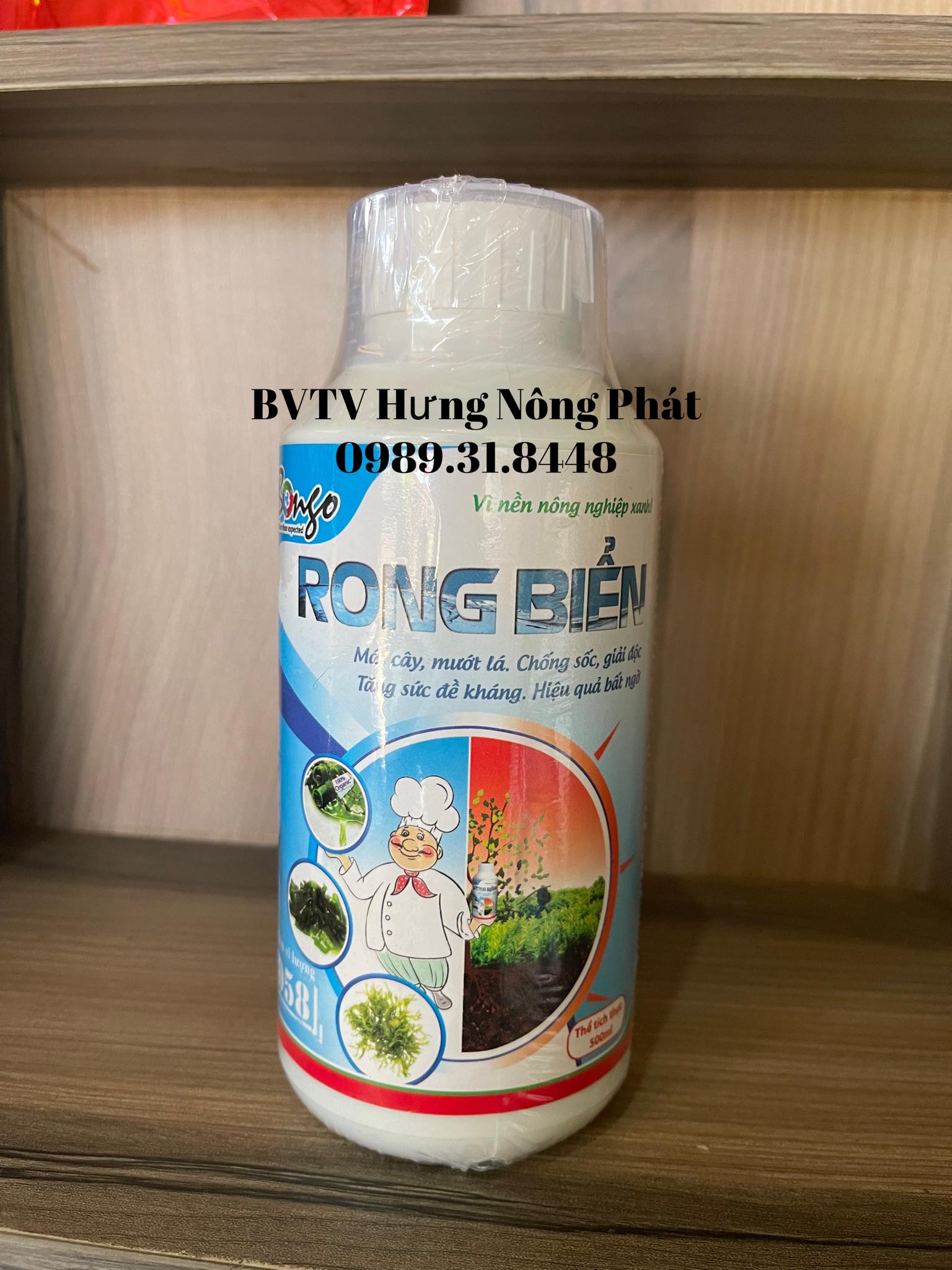 Phân Bón Lá Rong biển 500ml