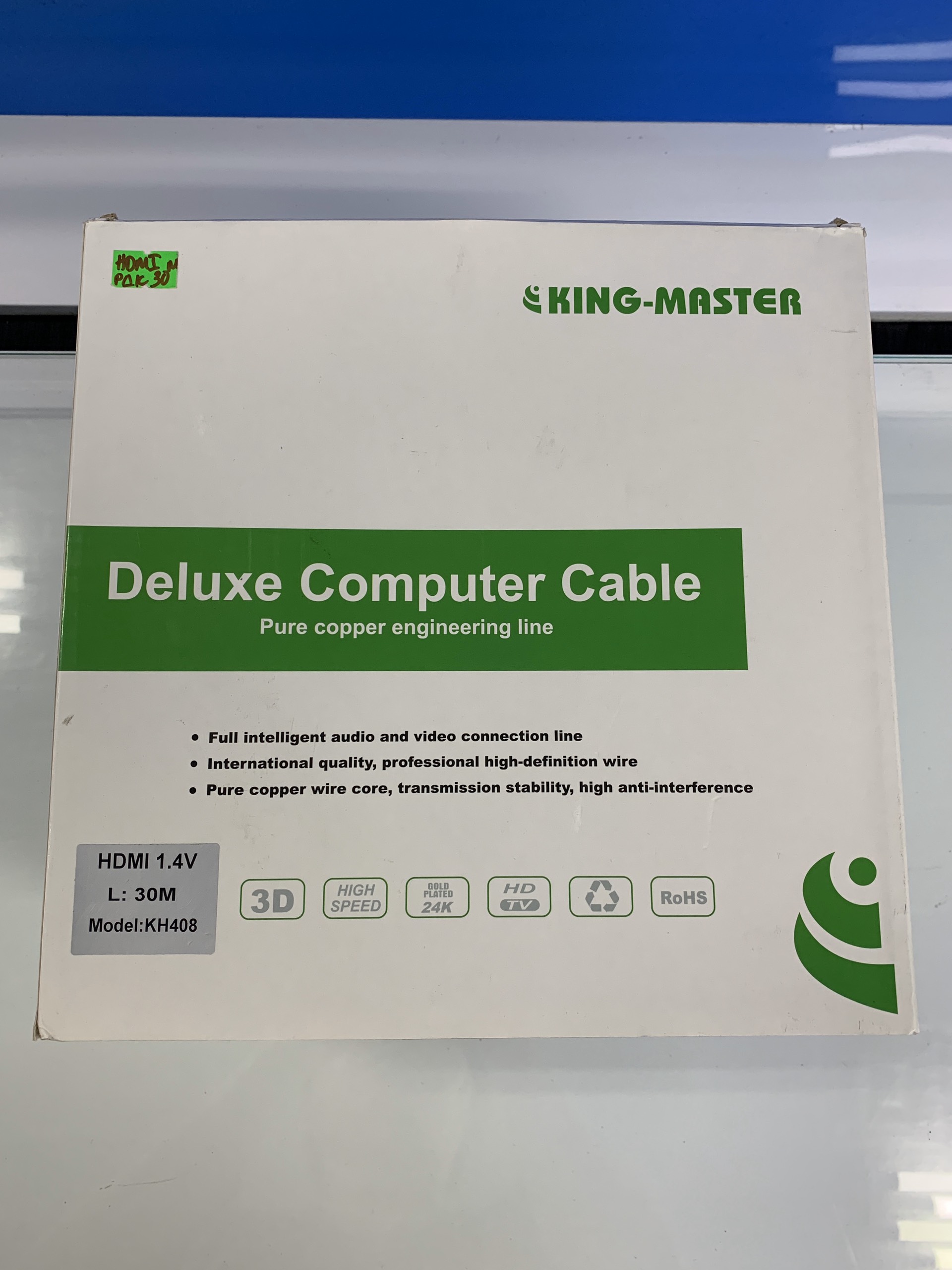 Cáp HDMI 15m Kingmaster KH405
