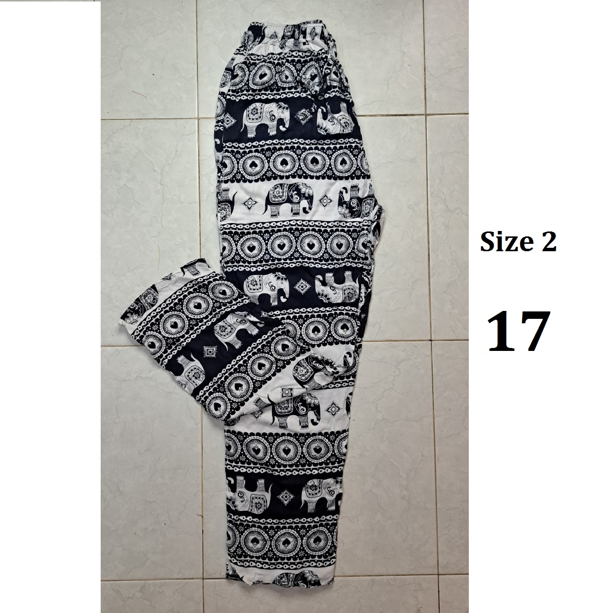 Quần ống đứng Tole thái size 2(58-68kg)
