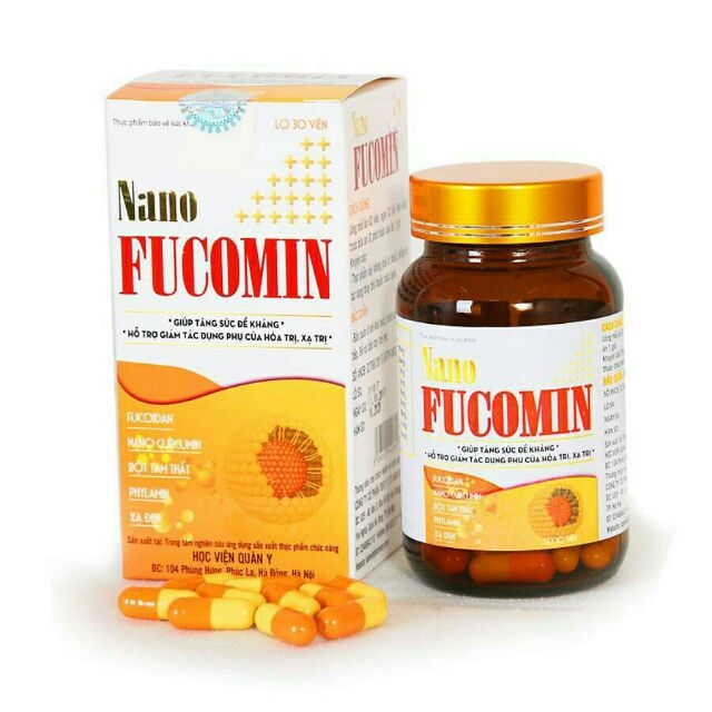 Nano Fucomin - Học Viện Quân Y