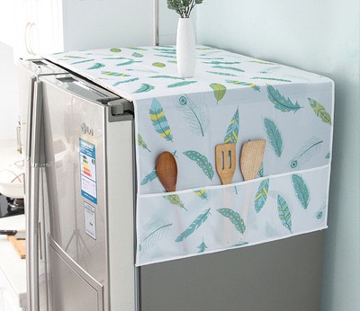Tấm phủ tủ lạnh nhựa PEVA, chống thấm nước, chống bụi PP881