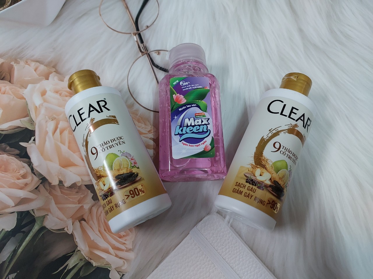 Combo 2 chai dầu gội Clear thảo dược 100ml