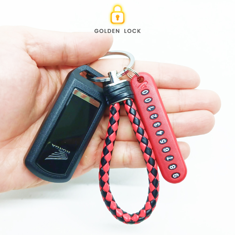 Móc khóa số điện thoại