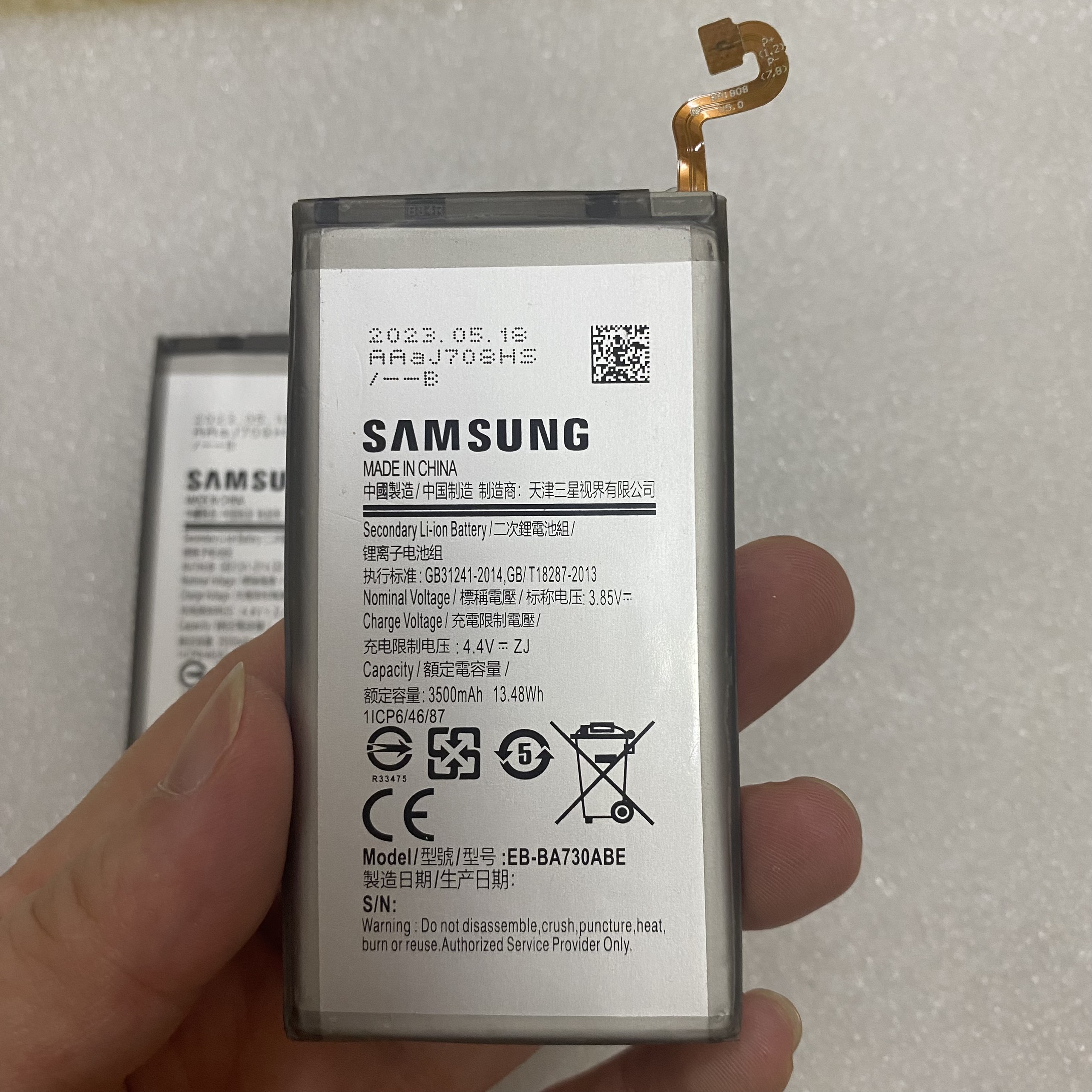 Pin samsung a8 plus 2018 3500mah bảo hành đổi mới 6 tháng