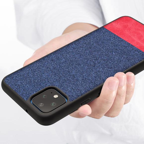 Ốp lưng Google Pixel 4 Vải Da thời trang cao cấp