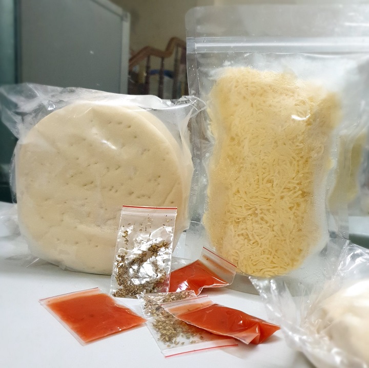 Đế pizza làm pizza tại nhà cho bé size 16