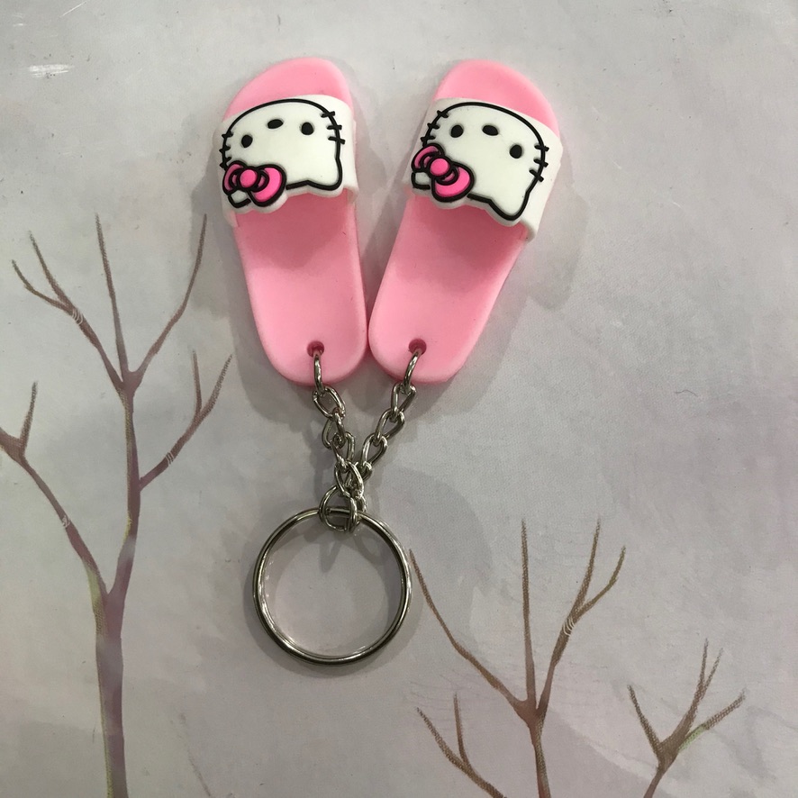 [HCM]Móc khoá đôi dép helo kitty