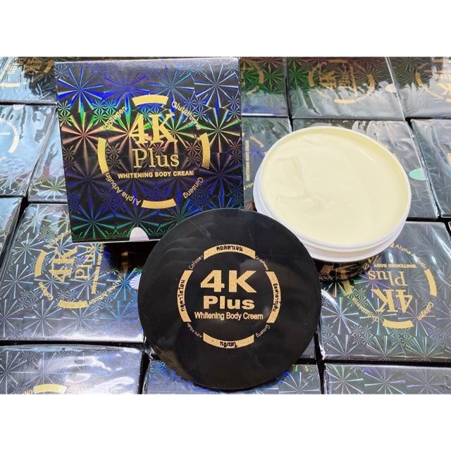 Kem dưỡng siêu trắng body 4K plus Thái Lan