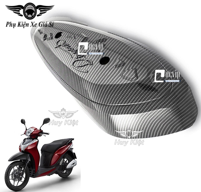 [HCM]Ốp Pô SH Mode 2020 Carbon MS3265
