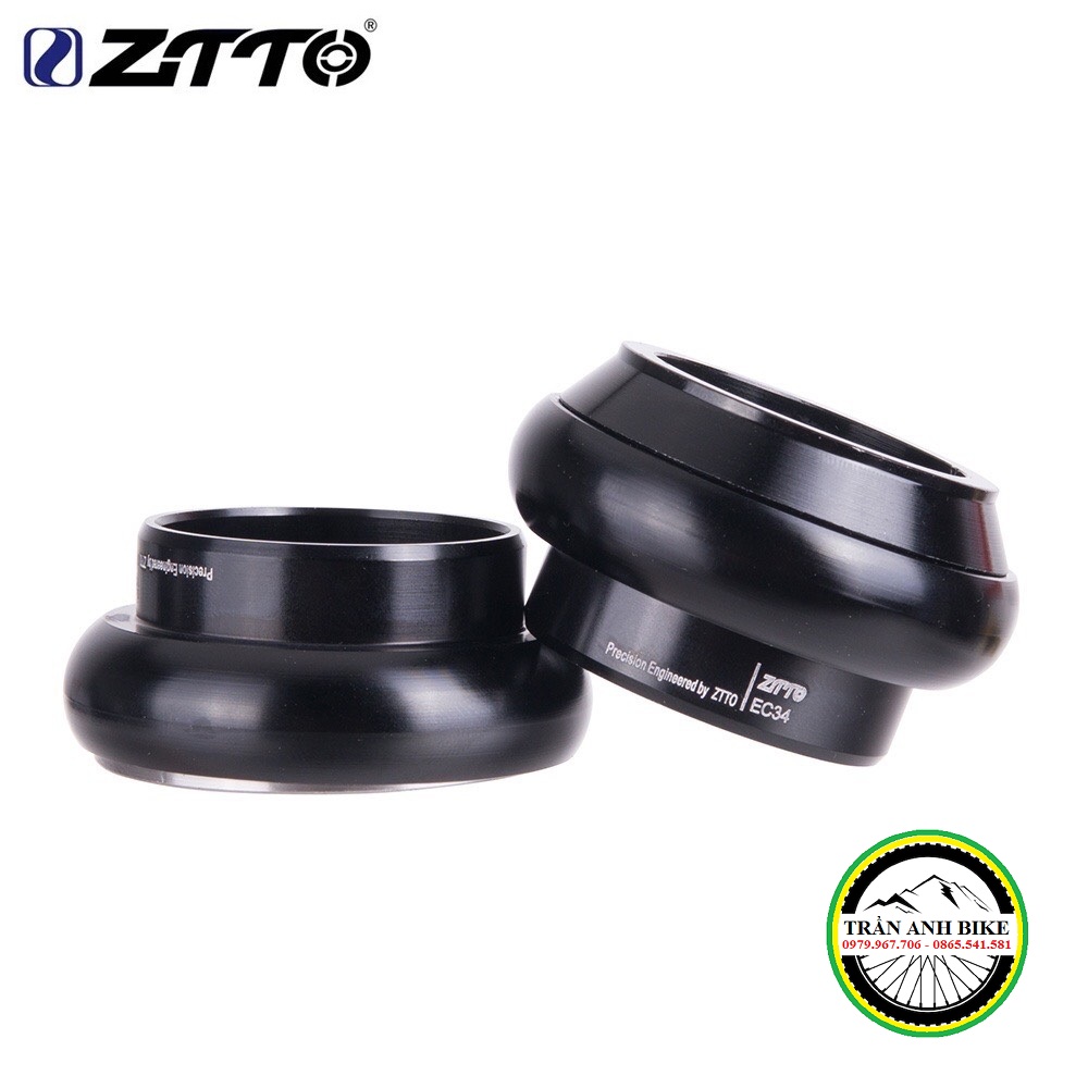 Chén Cổ Bát Phốt Thả Bạc Đạn Xe Đạp ZiTTO 3434S 34mm