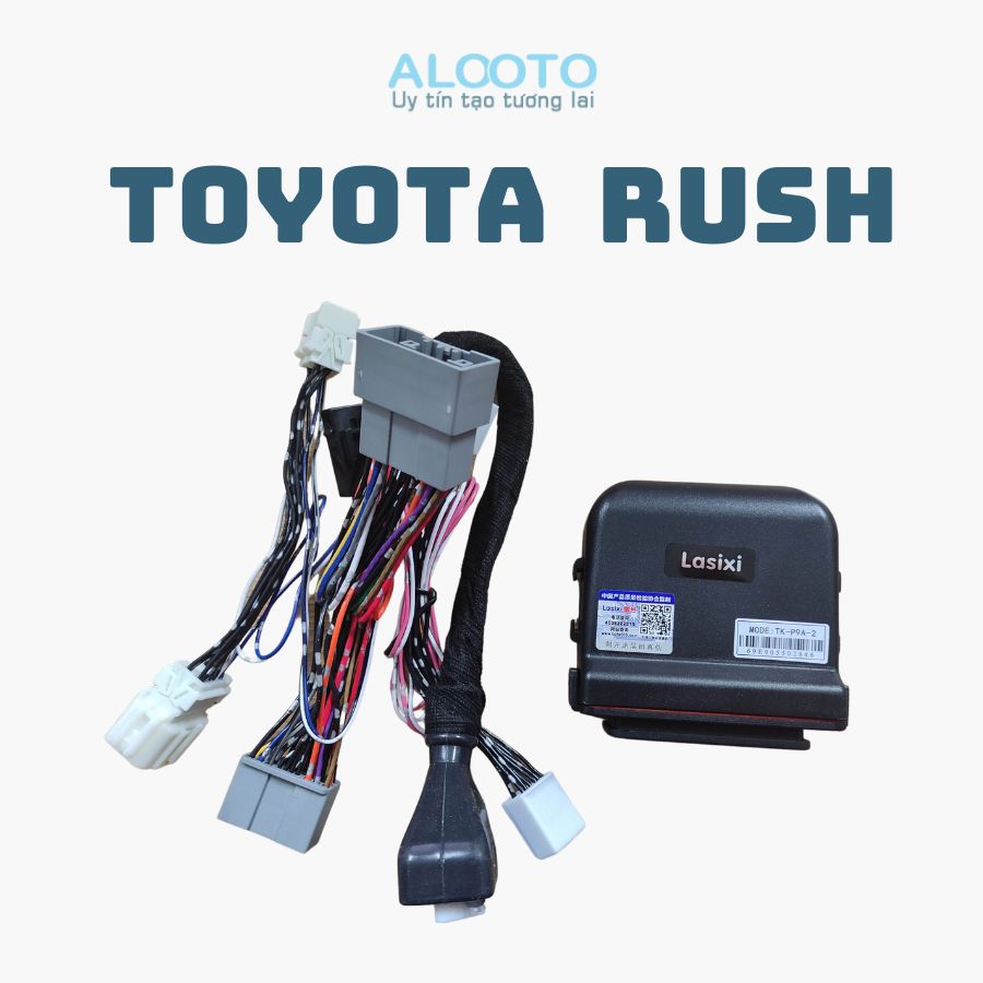 Tự động Gập gương lên xuống kính Toyota Rush hàng Lasixi bảo hành 12 tháng, có video hướng dẫn lắp