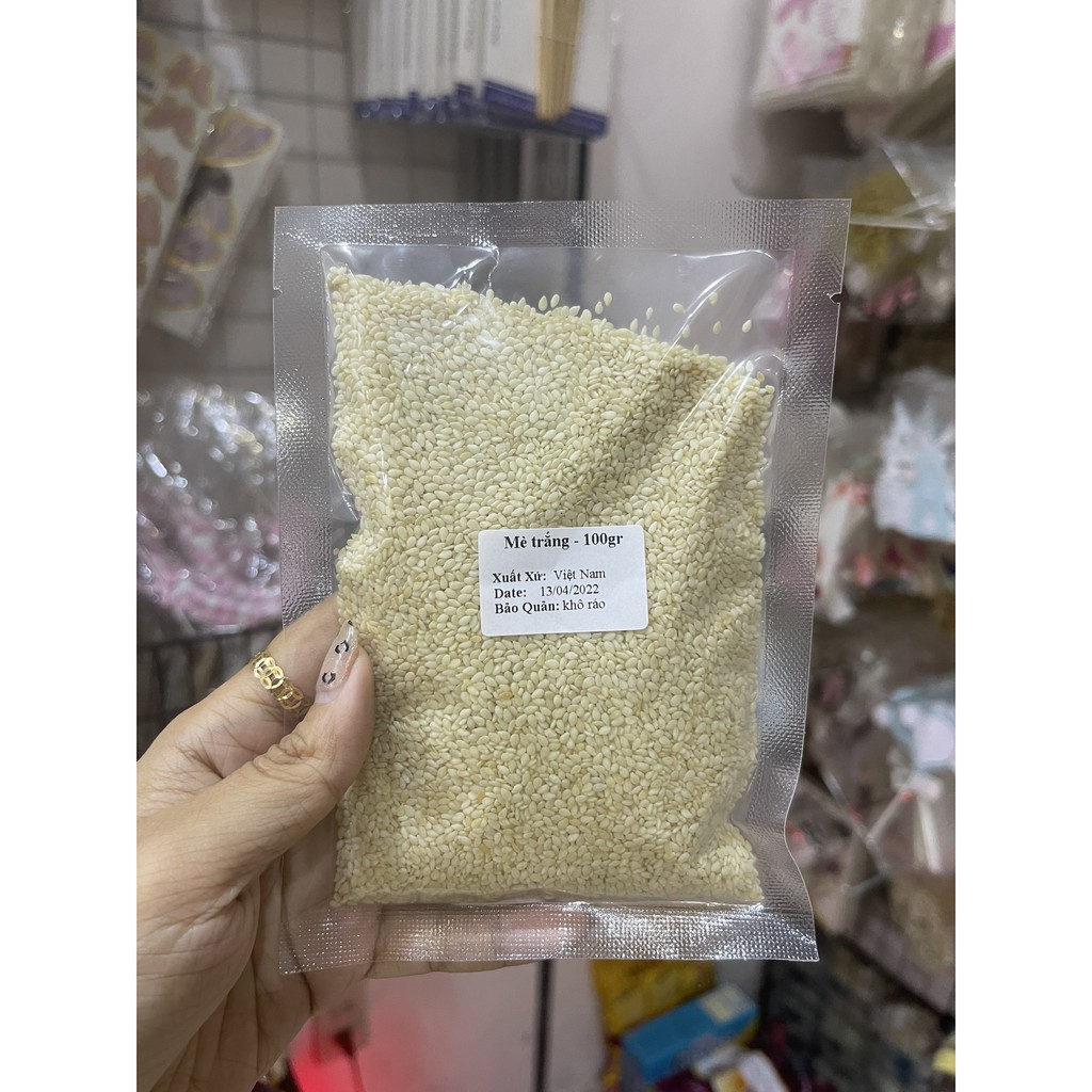 [Hàng Có Sẵn] Hạt Mè Trắng Chưa Rang