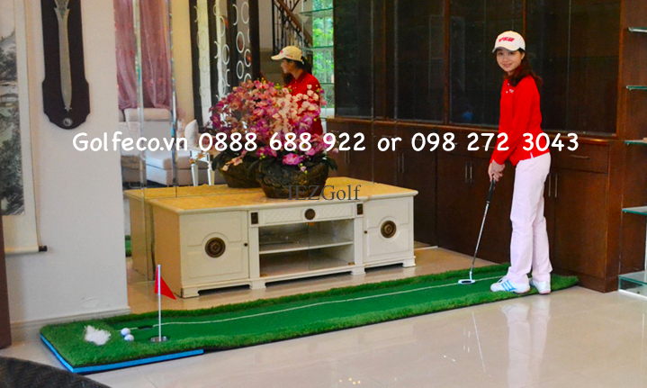 THẢM PUTTING LINE TRẮNG -PGM GOLF GREEN WITH WHITE LINE - GL001