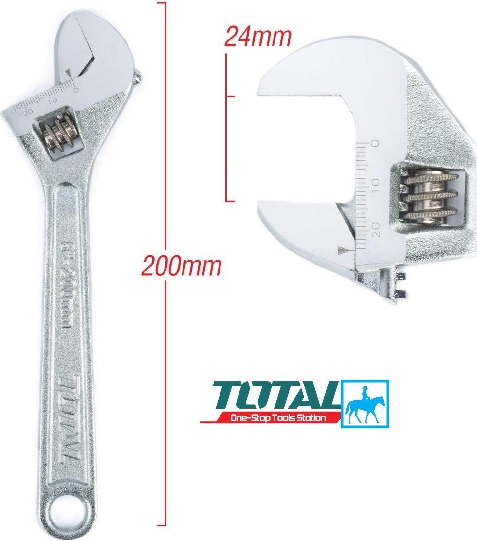 300mm 12Inch Adjustable Wrench Total Tht101083