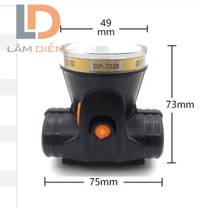 Đèn pin sạc đội đầu siêu sáng kín nước T1
