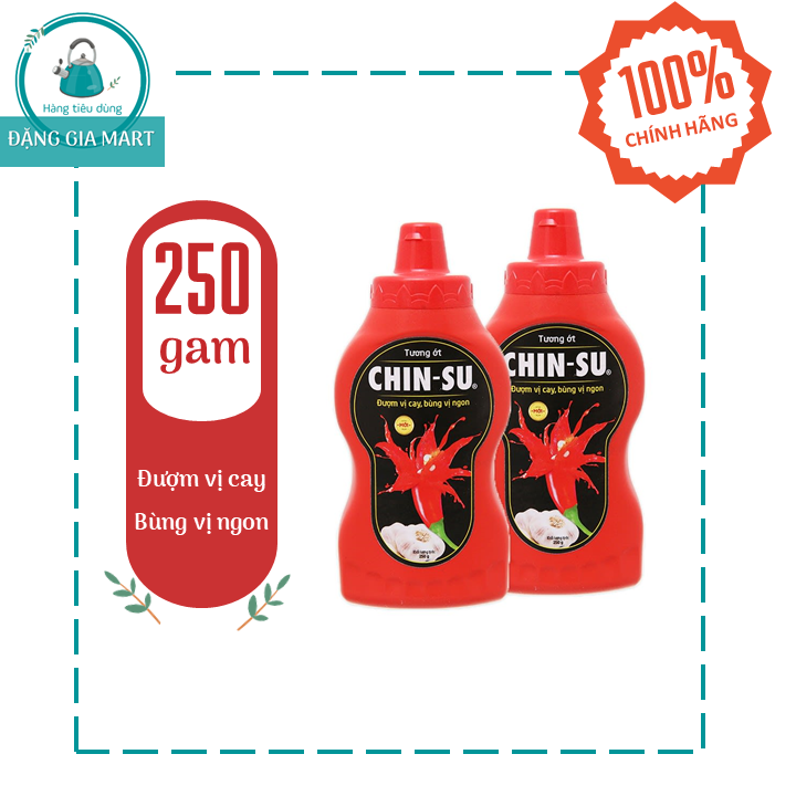 Tương ớt Chinsu 250g thơm cay tròn vị