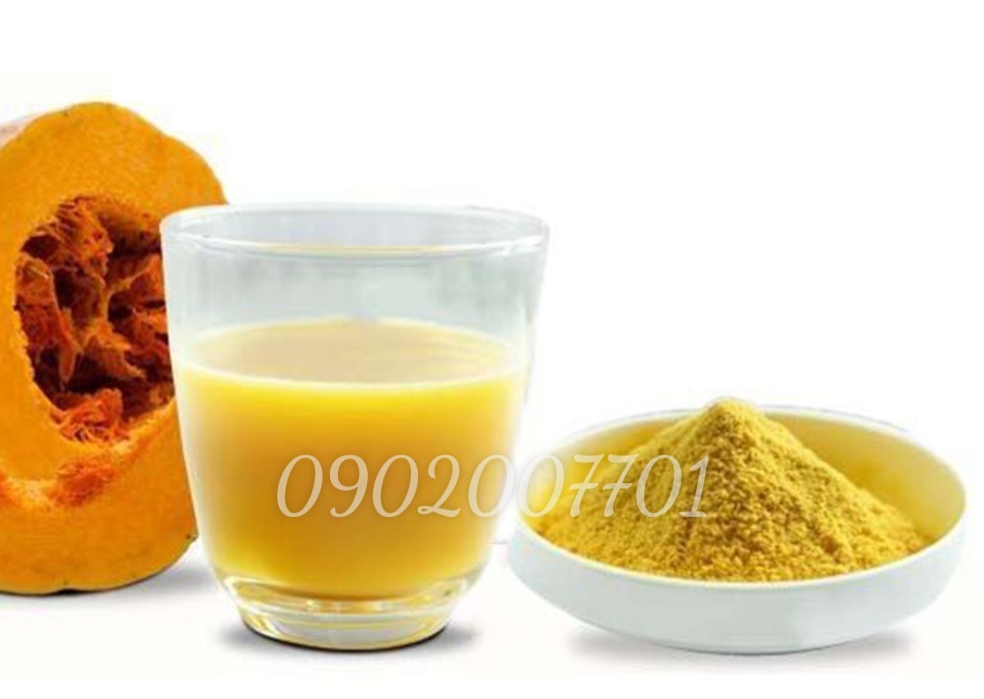 1 Kg Bột bí đỏ sấy lạnh nguyên chất 100%