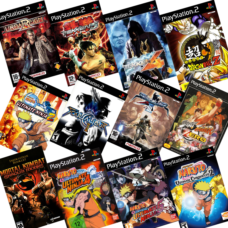 [HCM]game ps2 nhu hinh gom 12 game nhieu the loai