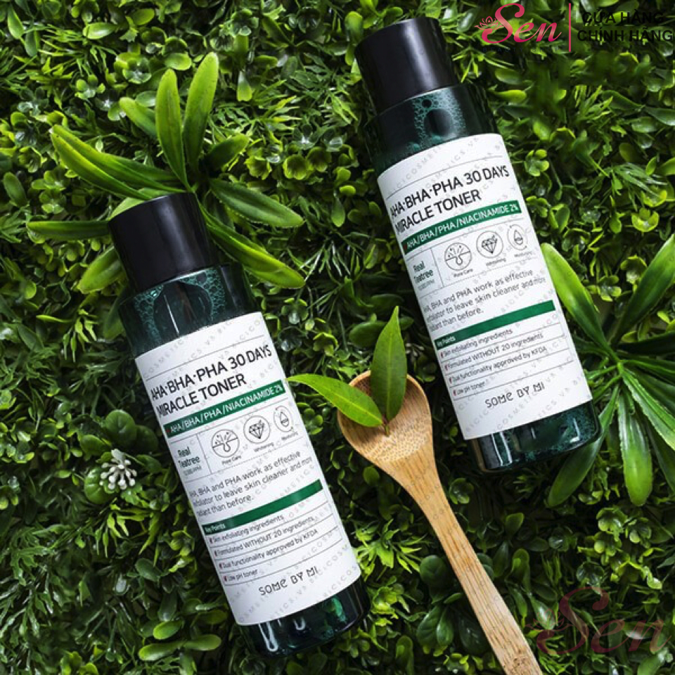 [HCM]Nước Hoa Hồng Some By Mi AHA-BHA-PHA 30 Days Miracle Toner 150ml