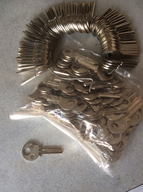 Precut spare keys 8 ( 10 PCs)