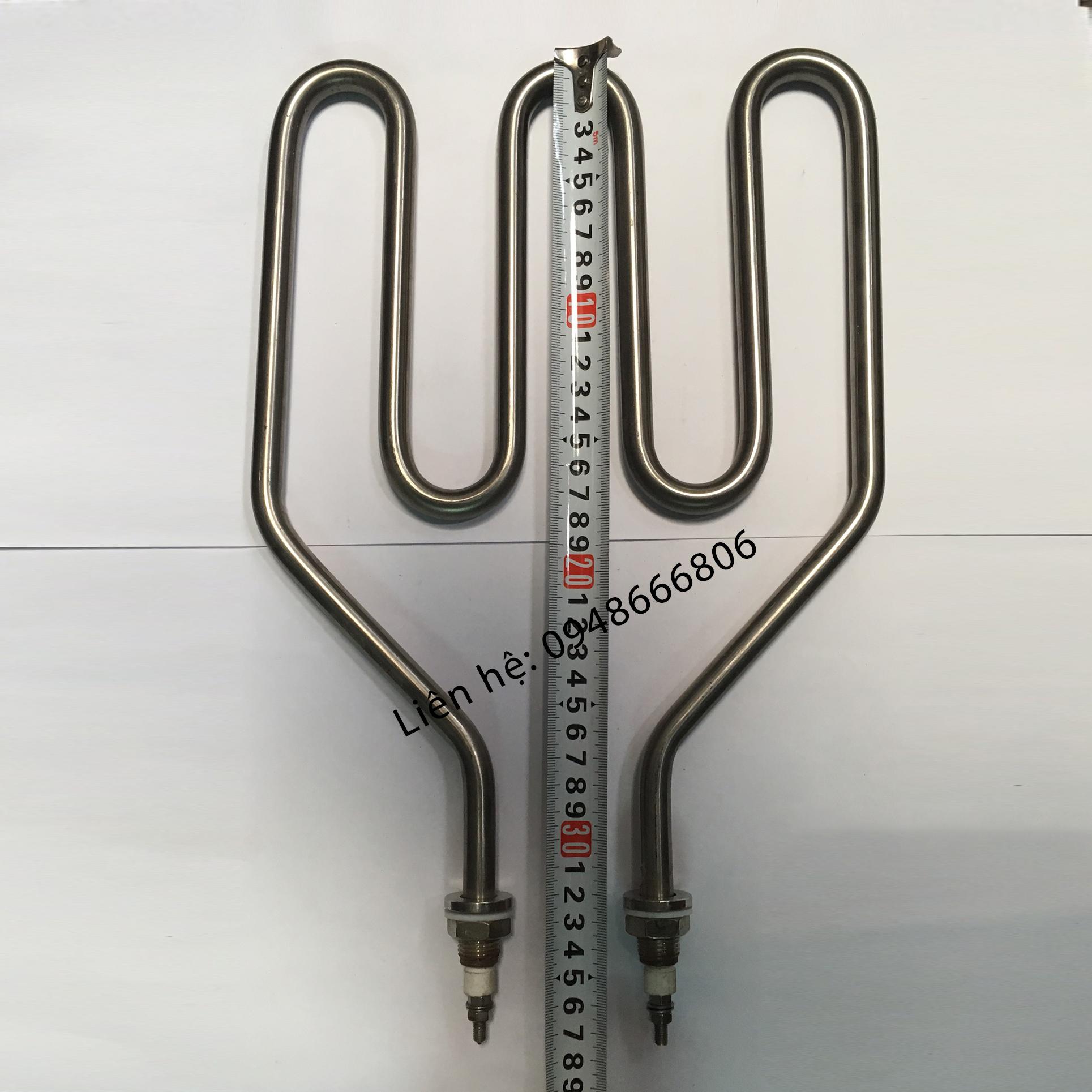 Thanh nhiệt bàn tay inox 304, Điện trở đun nước dạng lượn sóng