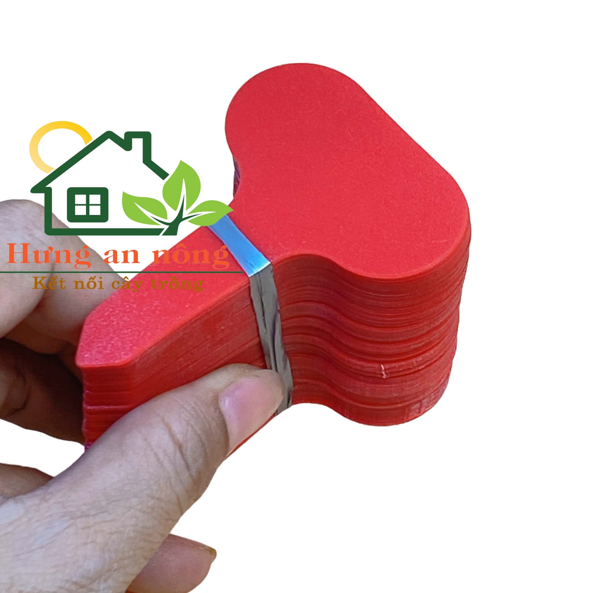 Set 100 Thẻ cắm name tag nhựa có 6 màu lựa chọn 5x7cm