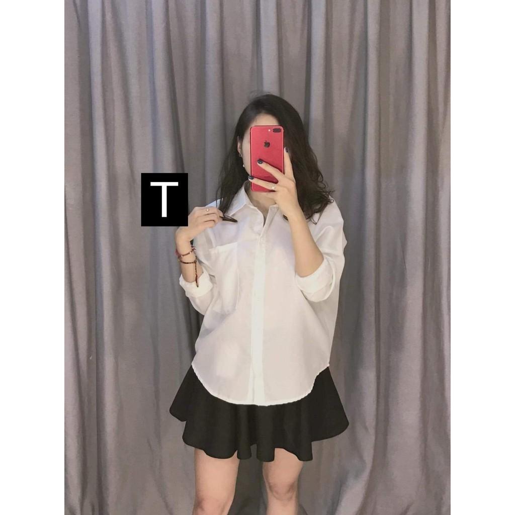 Áo sơmi trắng 1 túi DTR2502