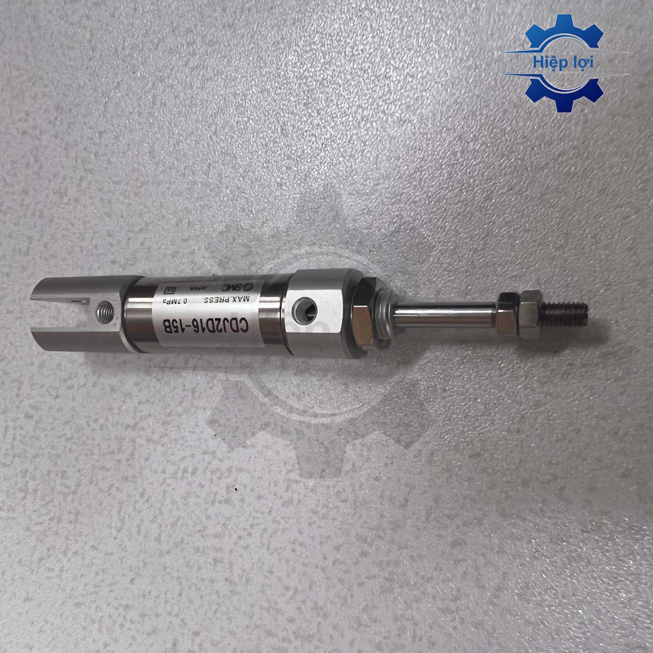 Xi Lanh Inox Nhỏ SMC CDJ2D10/16 – Ben Hơi Mini Chống Gỉ – Lắp Máy Nhỏ Gọn, Hoạt Động Chính Xác