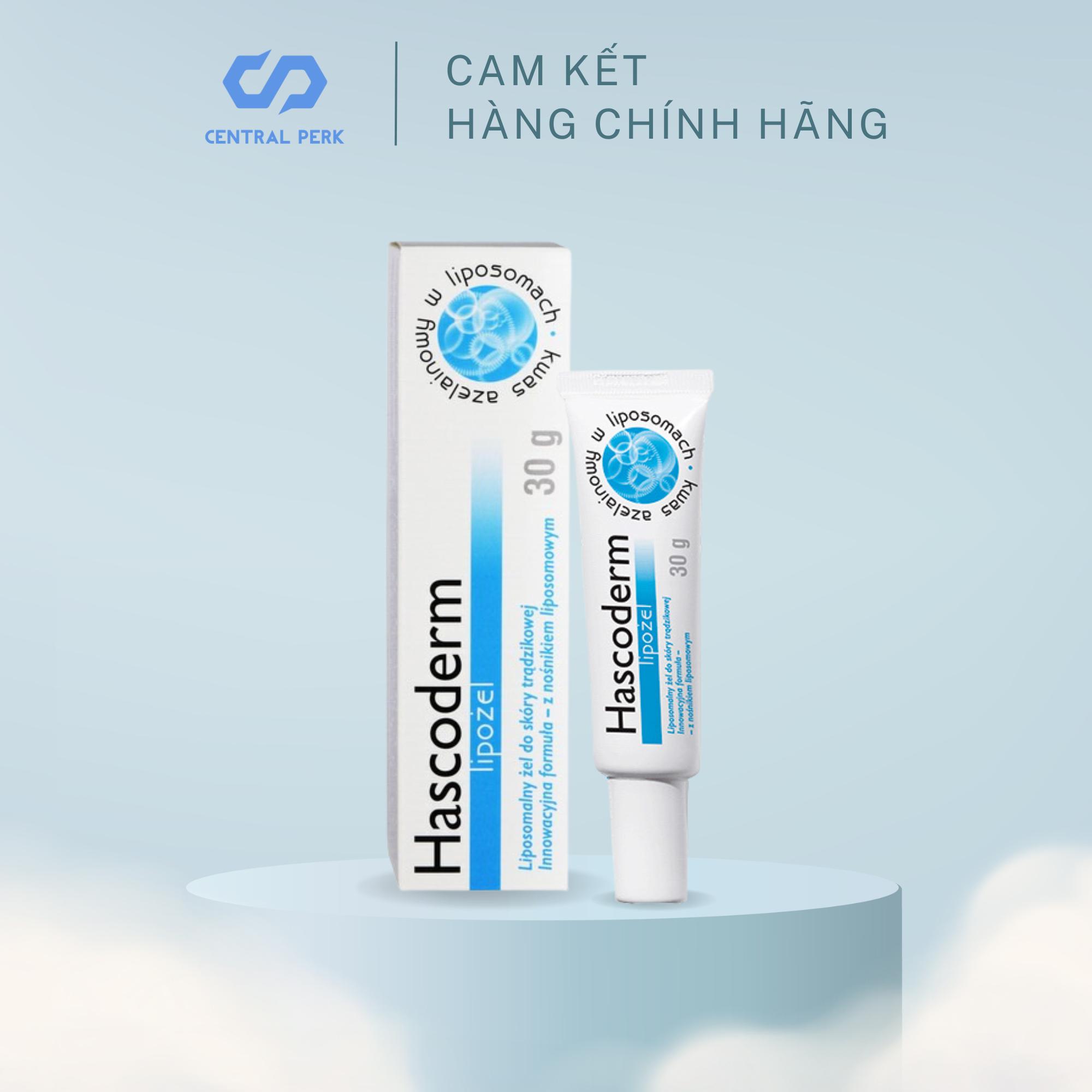 Kem Hascoderm hỗ trợ giảm viêm mụn