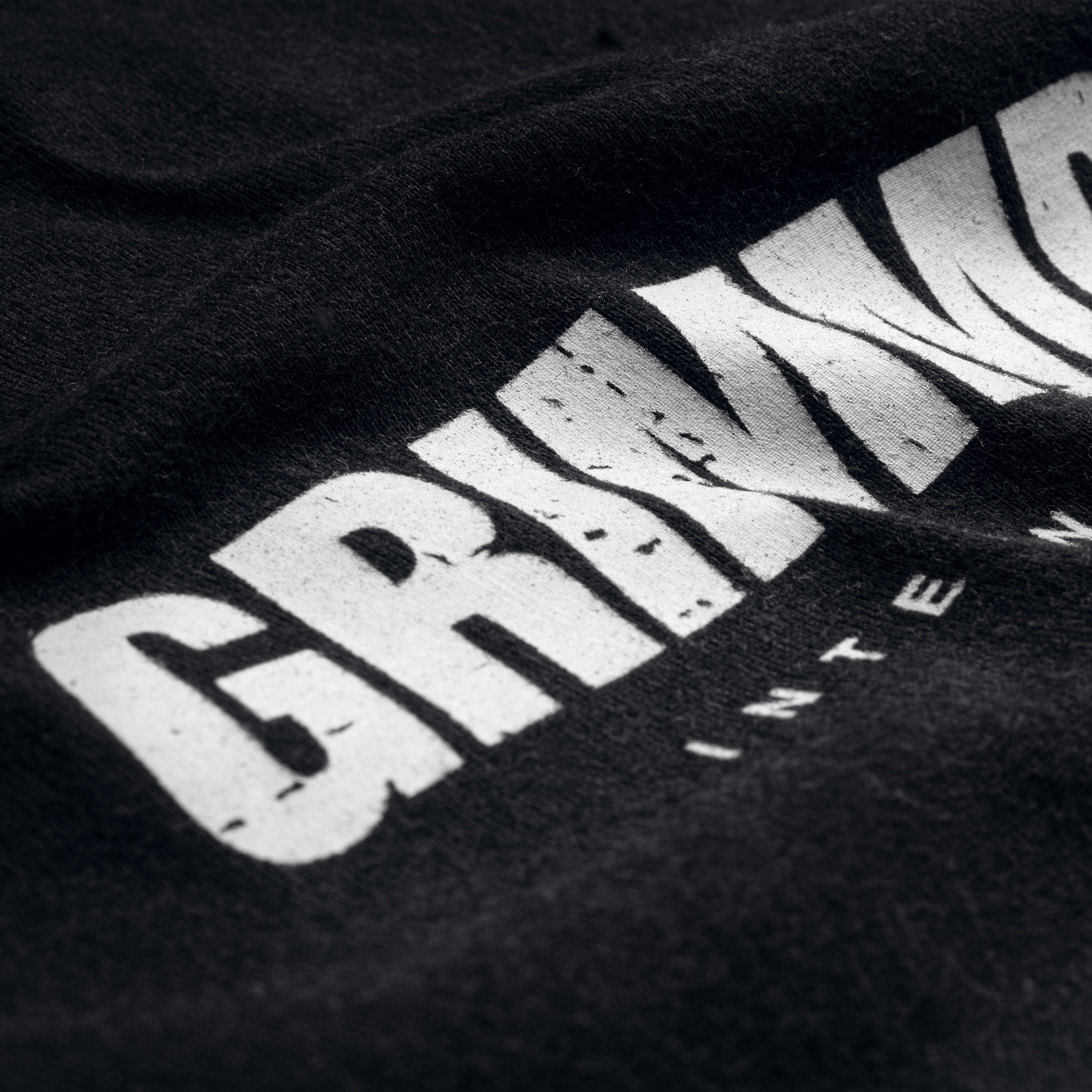 Grimm DC Signature Destroyed collection | Contrast tee // Black-grey