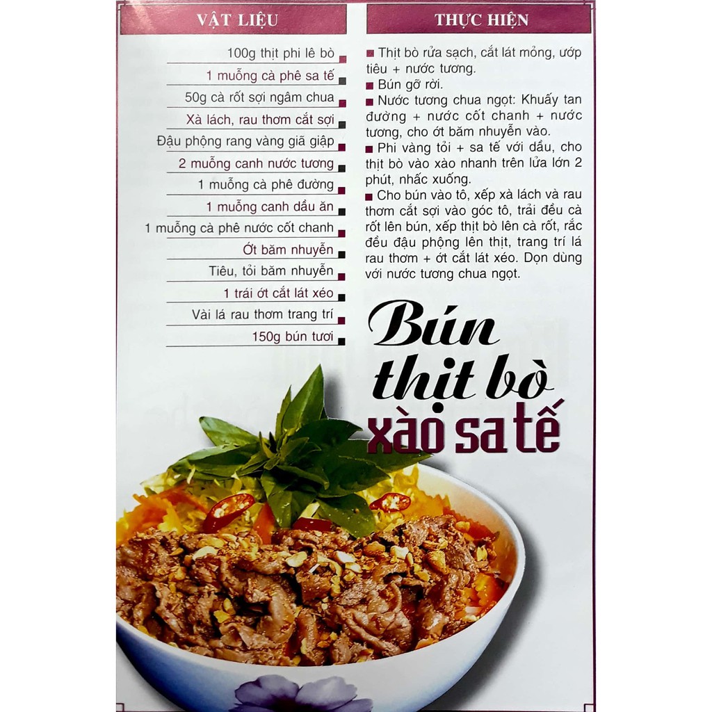 Sách - 60 Món Ăn Được Ưa Thích (VT) - Newshop