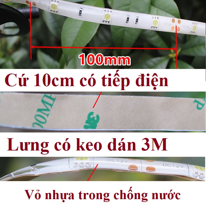 [HCM]LED Tube hoặc dây 12v - 10w - 2m