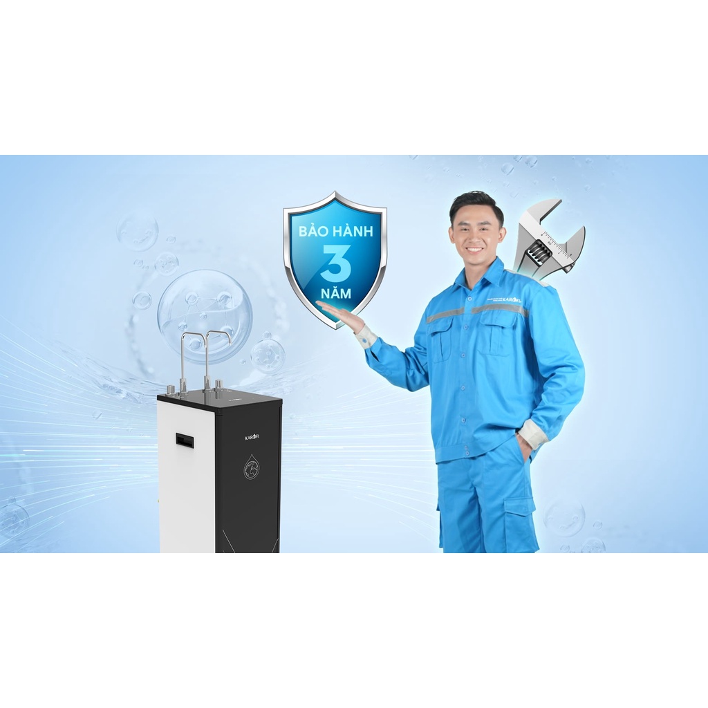 Máy lọc nước nóng nguội Karofi KAH-D10