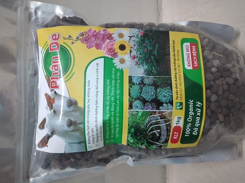 Phân Dê Đã Qua Xử Lý – Phân Hữu Cơ Sinh Học gói 1kg
