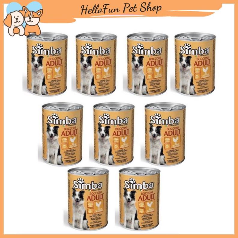 [HOT] Pate Simba cho chó vị gà tây (Lon 415g)