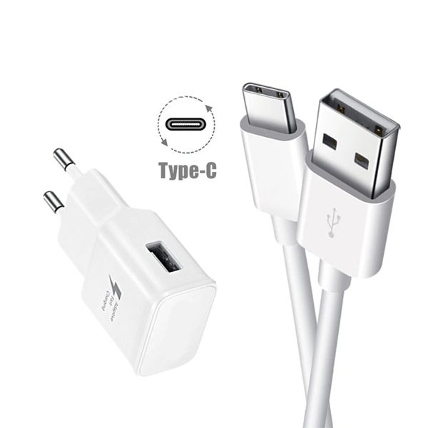 Củ sạc nhanh 15W 2A bộ sạc cho Samsung cao cấp - Chân sạc Micro USB và Type C cho các dòng máy siêu bền - Cáp sạc lõi đồng siêu bền - Bảo hành 12tháng