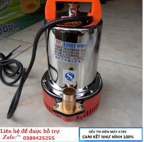Máy bơm chìm, Bơm tõm mini điện bình 12v