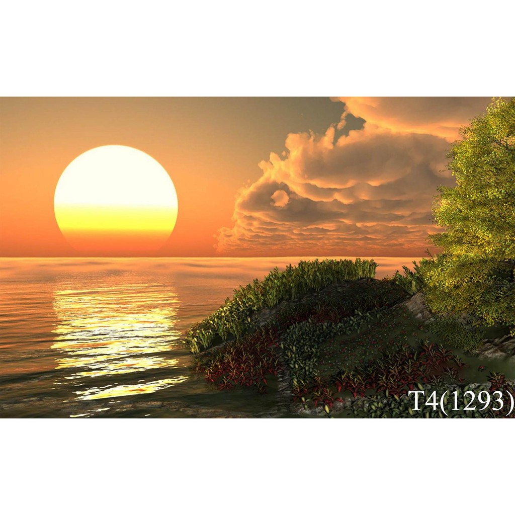 tranh 3d bể cá
