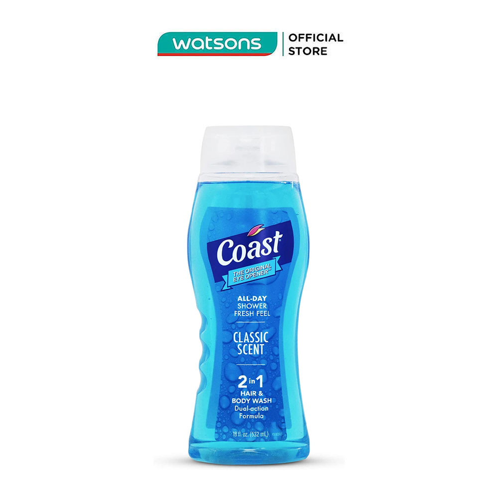Gel Tắm Gội Coast Classic Scent 532ml