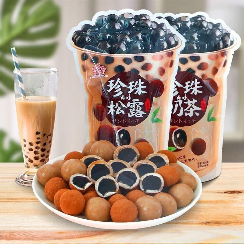 [HCM]kẹo trà sữa trân châu đài loan 120gr
