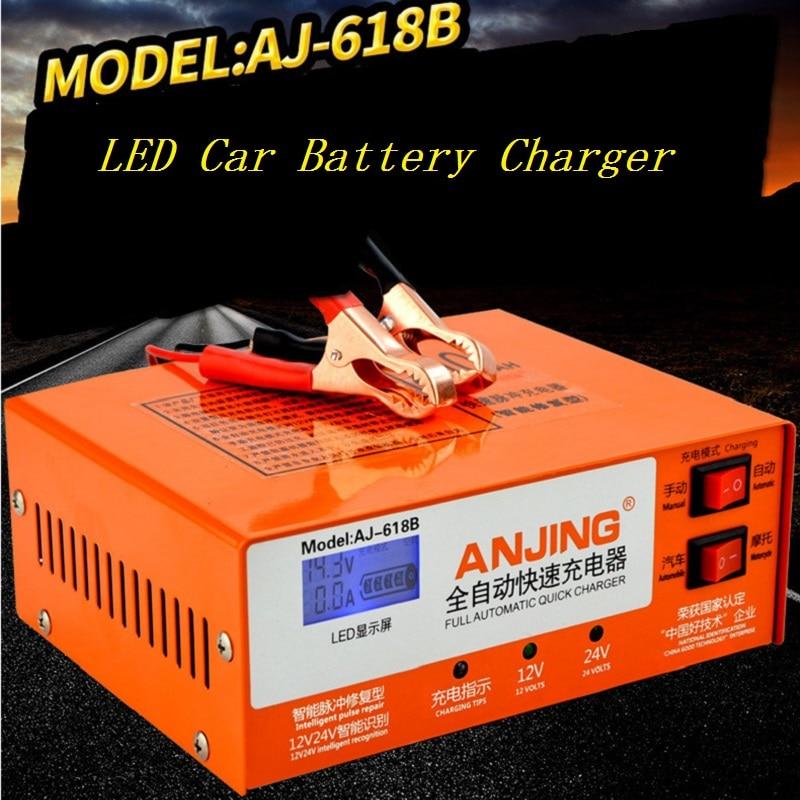 Sạc Bình Ắc Quy 12V 24V 200AH AJ-618B - Máy Sạc Bình Acquy 12v - 24v - Tây Nguyên Shopping