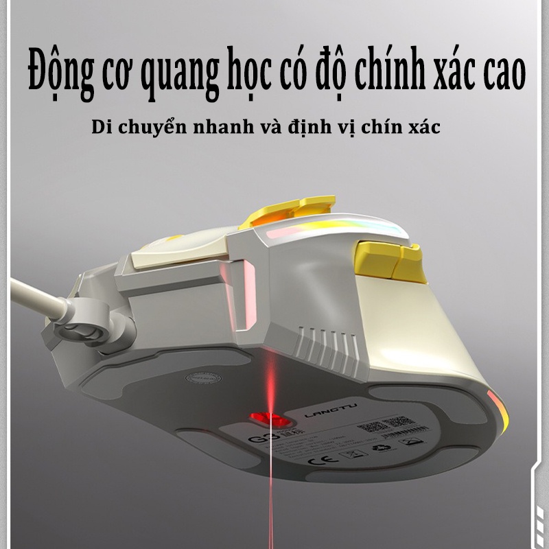 Chuột không dây Gaming Langtu G3 có Led