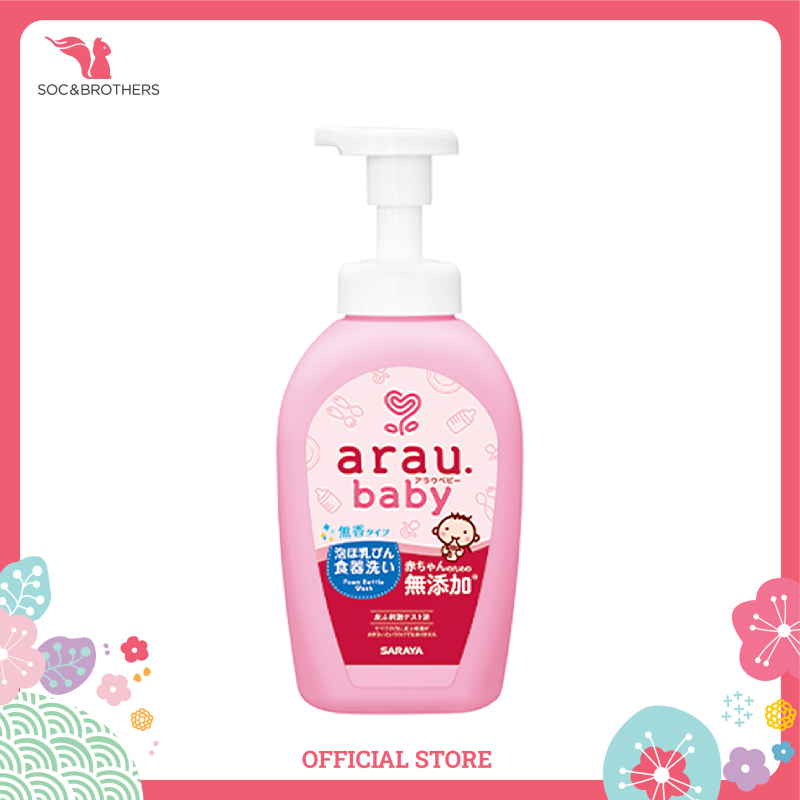 Nước Rửa Bình Arau Baby Bình 500Ml