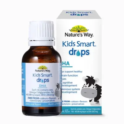 [HCM]Siro bổ sung DHA cho trẻ em Kids Smart Drop 20ml