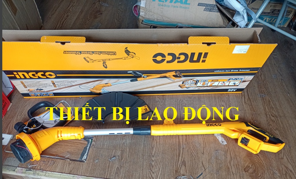 20v máy cắt cỏ dùng pin ingco cgtli2001